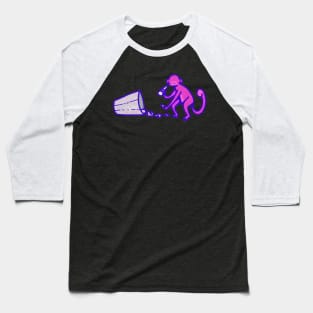 Monke business (purple no square) Baseball T-Shirt